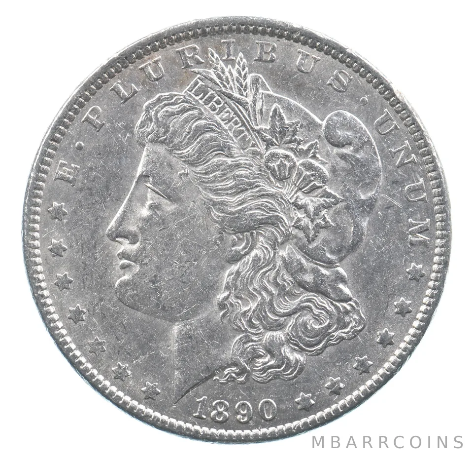 Better 1890 Morgan Silver Dollar - 90% US Coin - Nice Coin *316