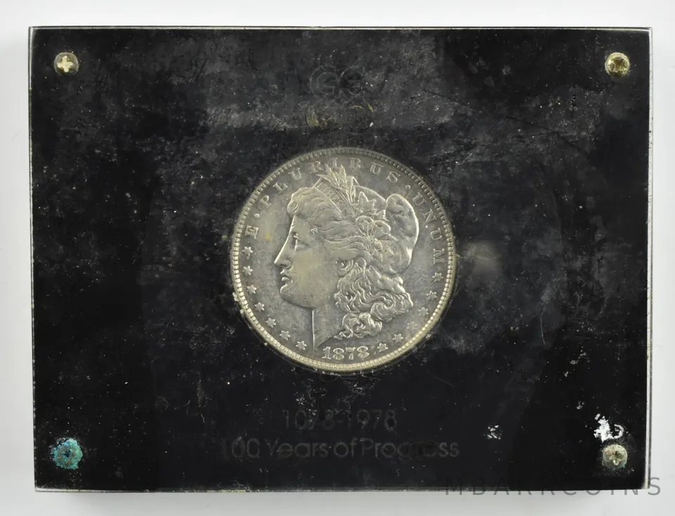 1878 Morgan Silver Dollar General Electric Supply Holder *4115