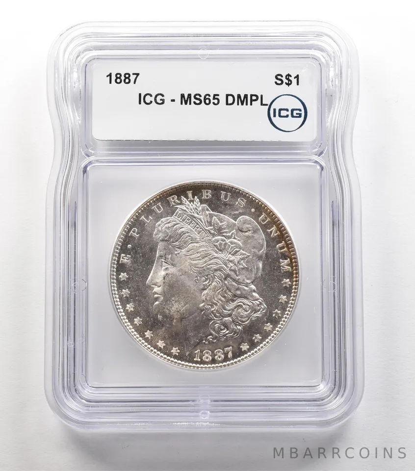 1887 Morgan Silver Dollar MS65 DMPL ICG *6699