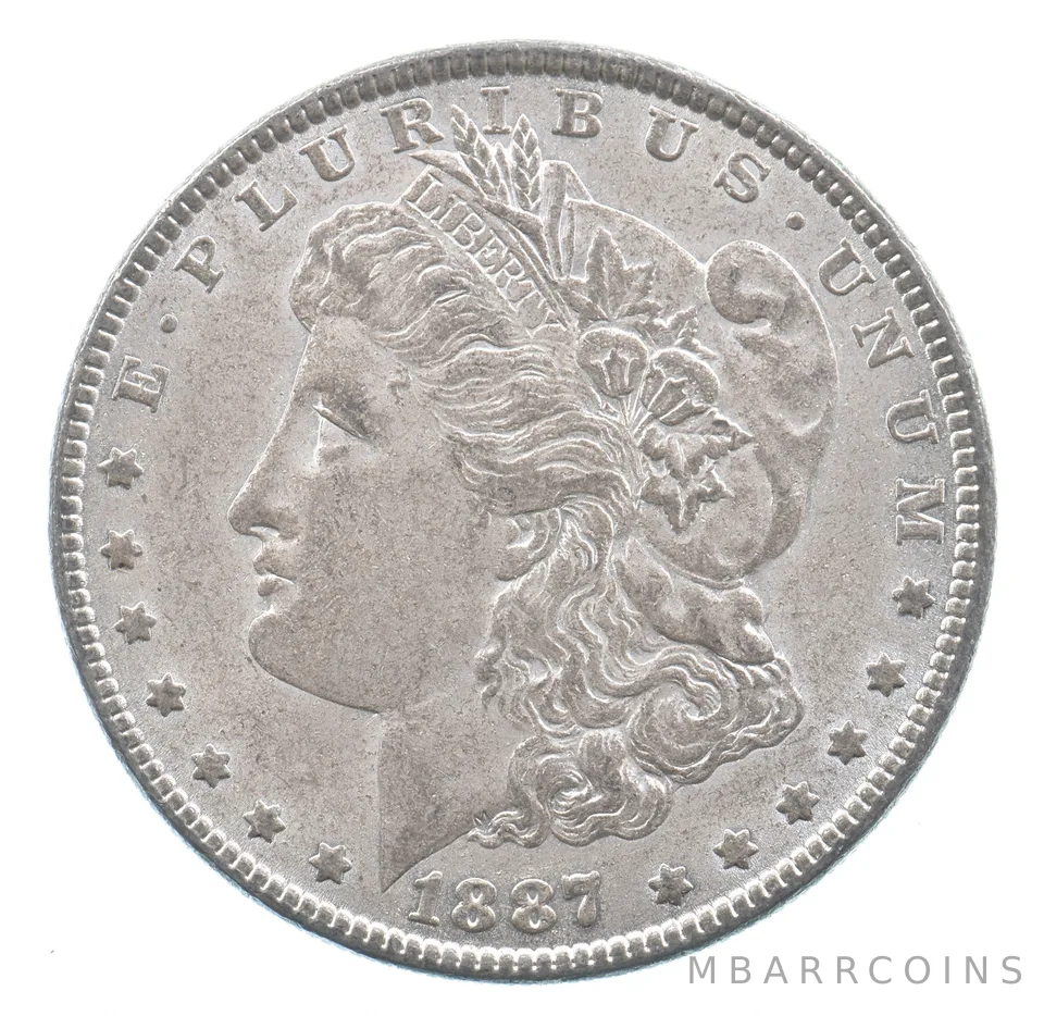 Better 1887 Morgan Silver Dollar - 90% US Coin - Nice Coin *599