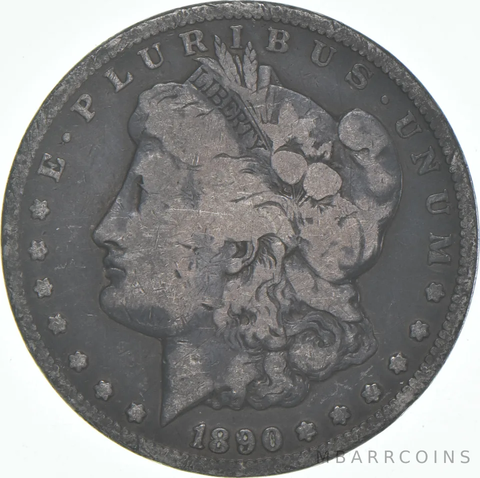 G/VG 1890-CC Morgan Silver Dollar (1 coin)