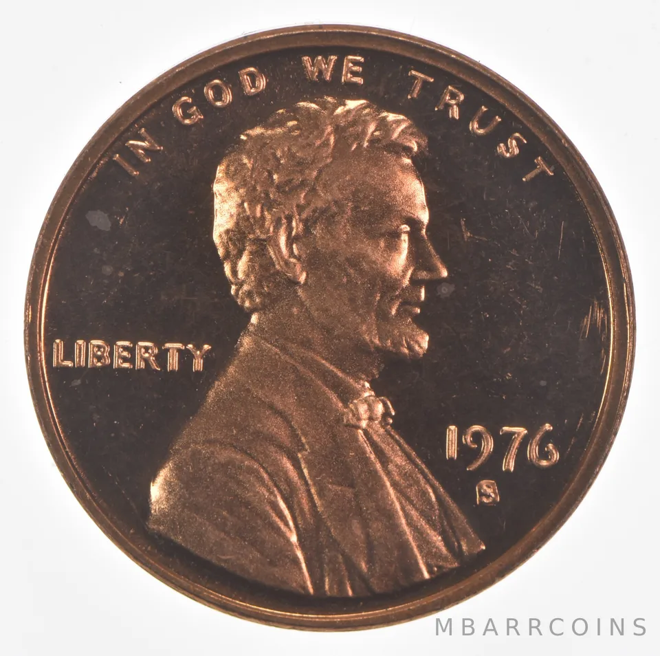 1976-S Lincoln Memorial Cent Proof
