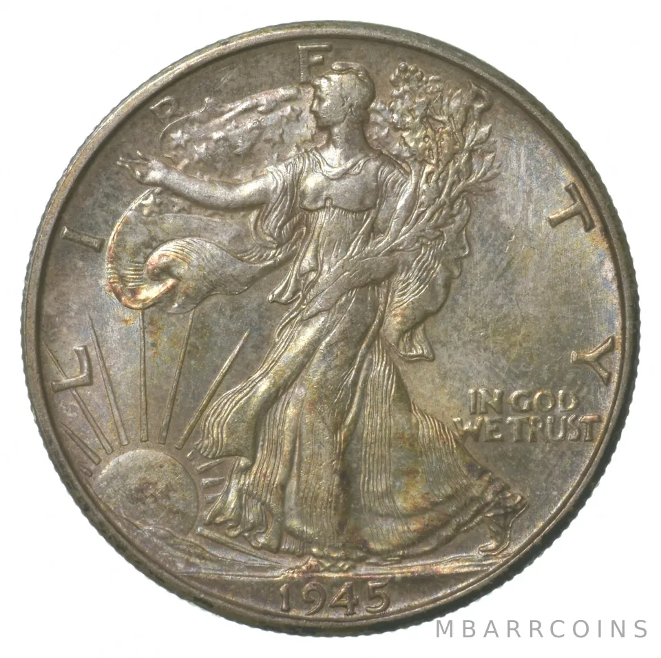 1945-S Walking Liberty Half Dollar *6388