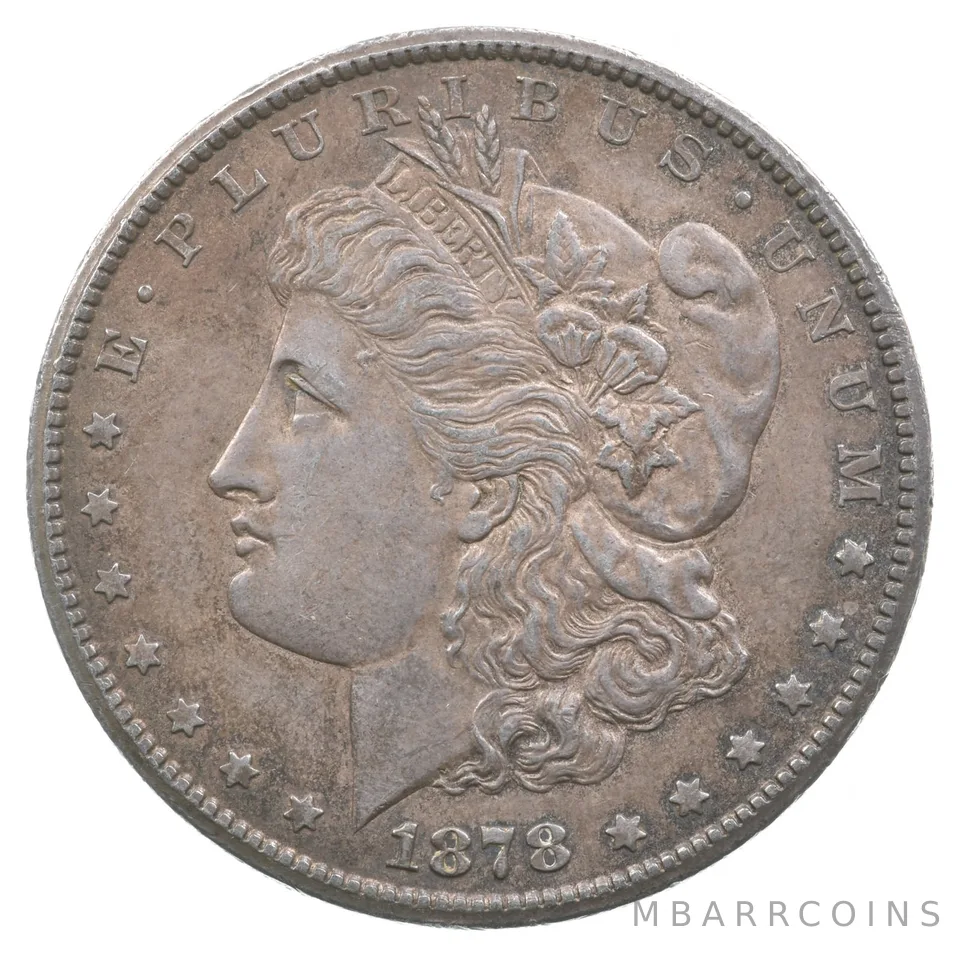 1878-CC Morgan Silver Dollar a9036