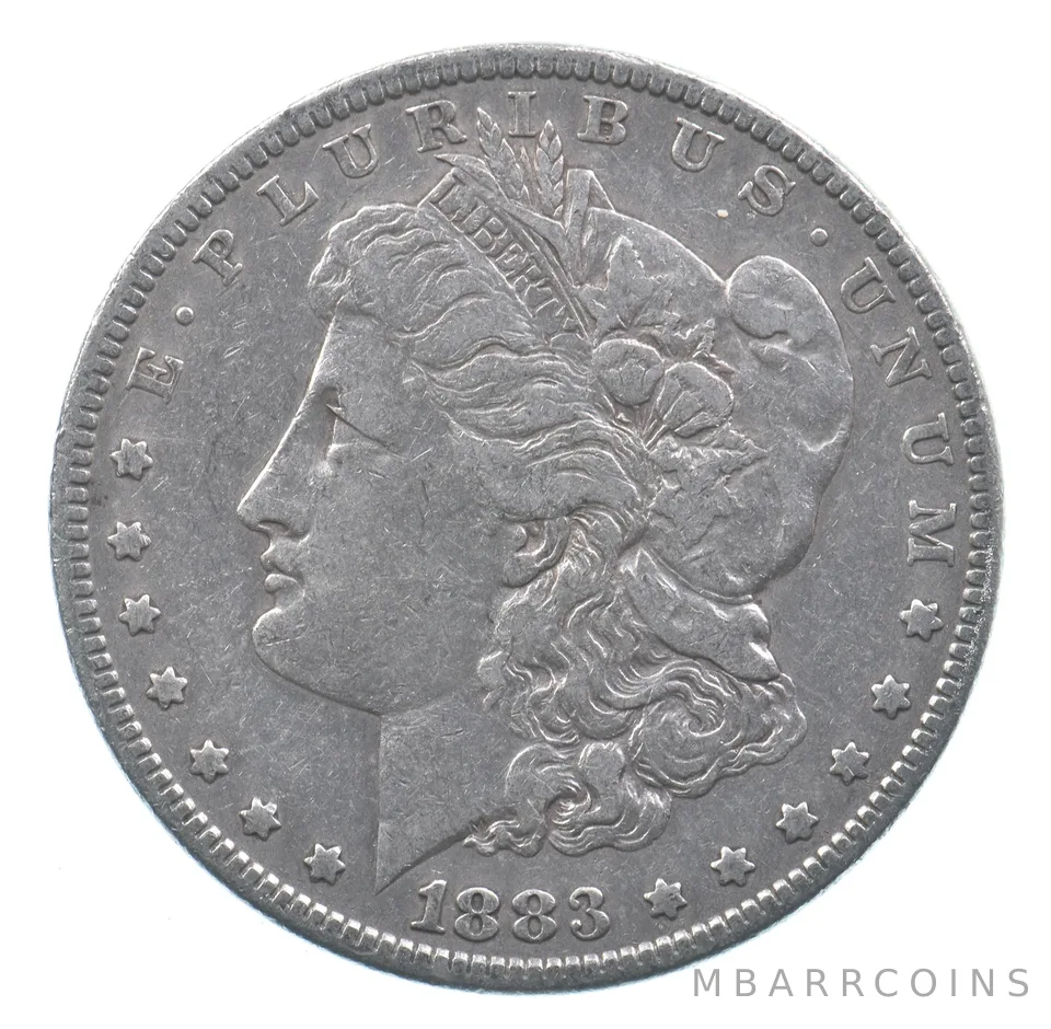 Early - 1883 Morgan Silver Dollar - 90% US Coin *971