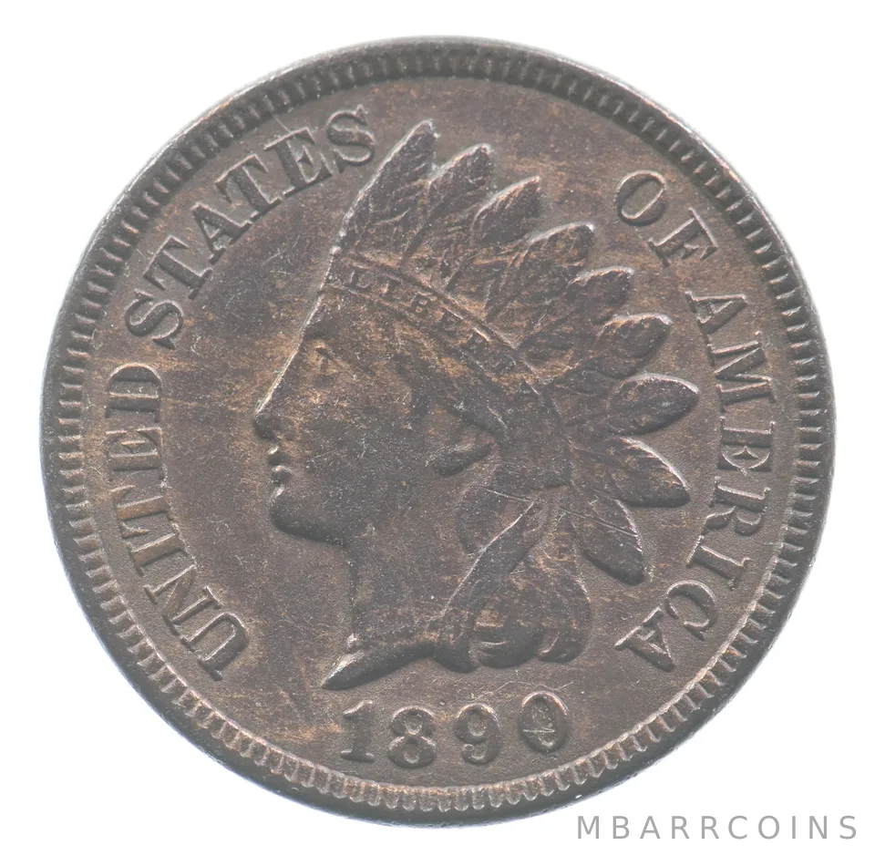 1890 Indian Head Cent *9357