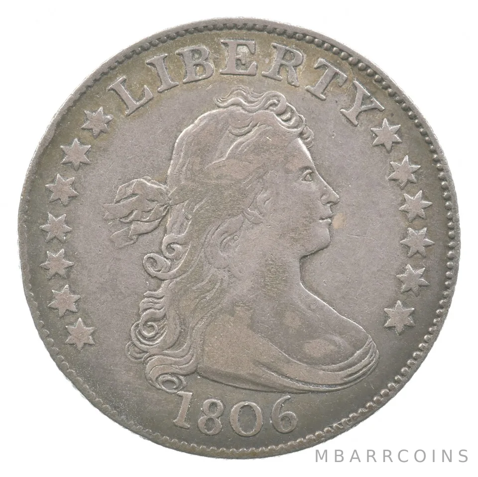 1806 Draped Bust Quarter a3196