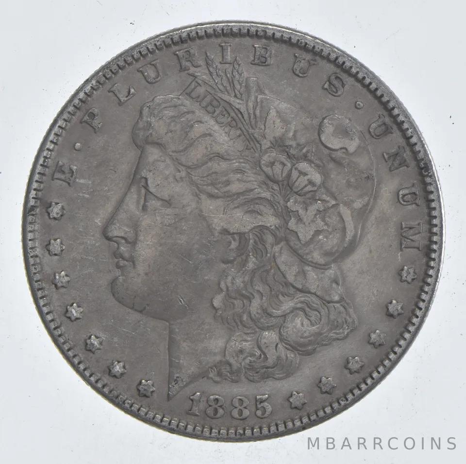 Early - 1885 Morgan Silver Dollar - 90% US Coin *923