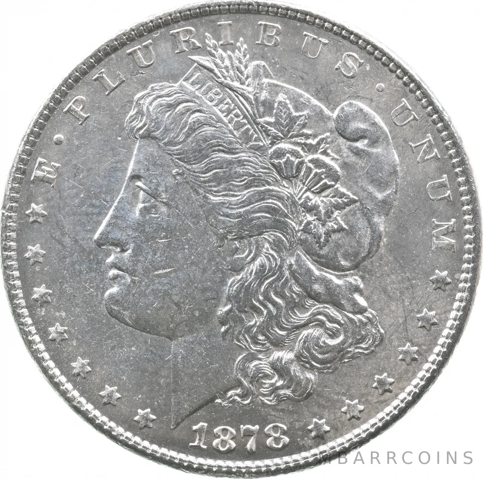 1878 Morgan Silver Dollar 8TF *2692
