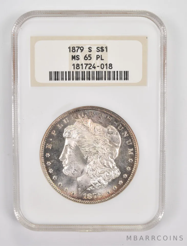 MS65 PL 1879-S Morgan Silver Dollar - Graded NGC Upgrade? *9953