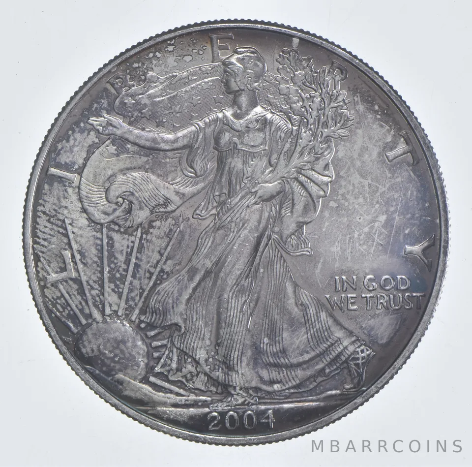 Better Date 2004 American Silver Eagle 1 Troy Oz .999 Fine Silver *603