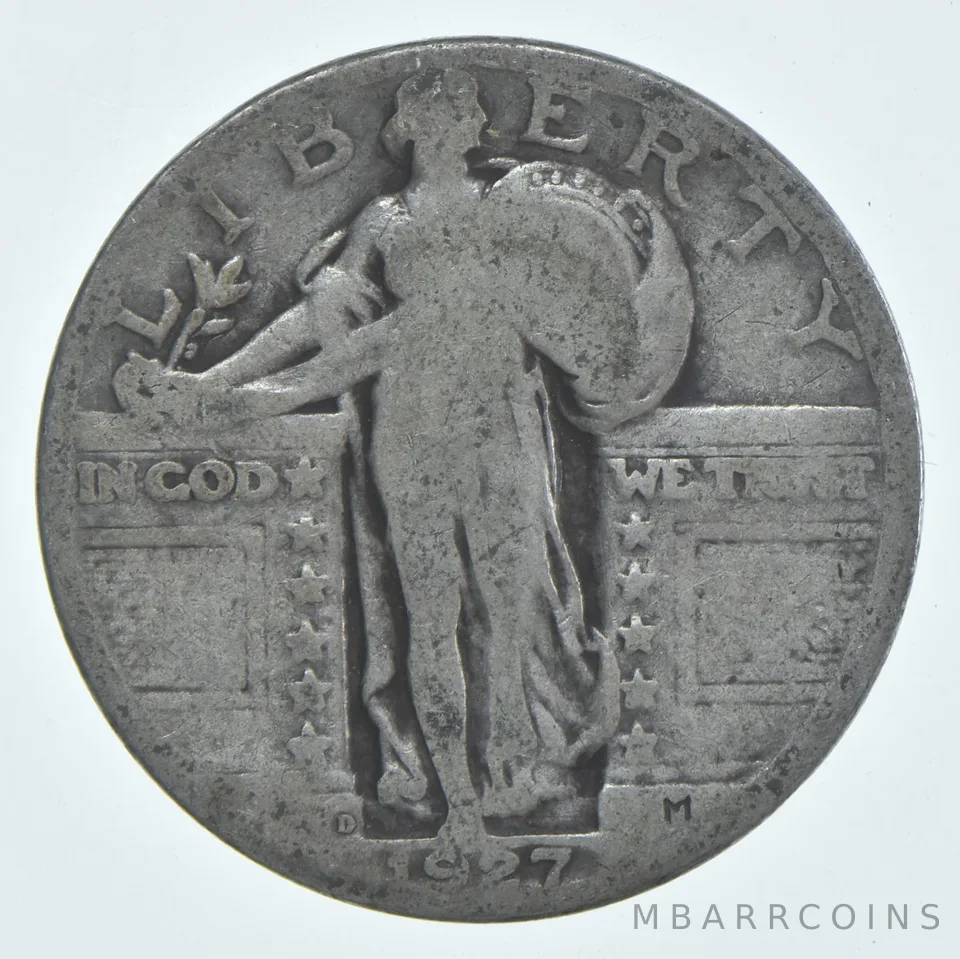 1927-D Standing Liberty Quarter AC Average Circ (1 coin)