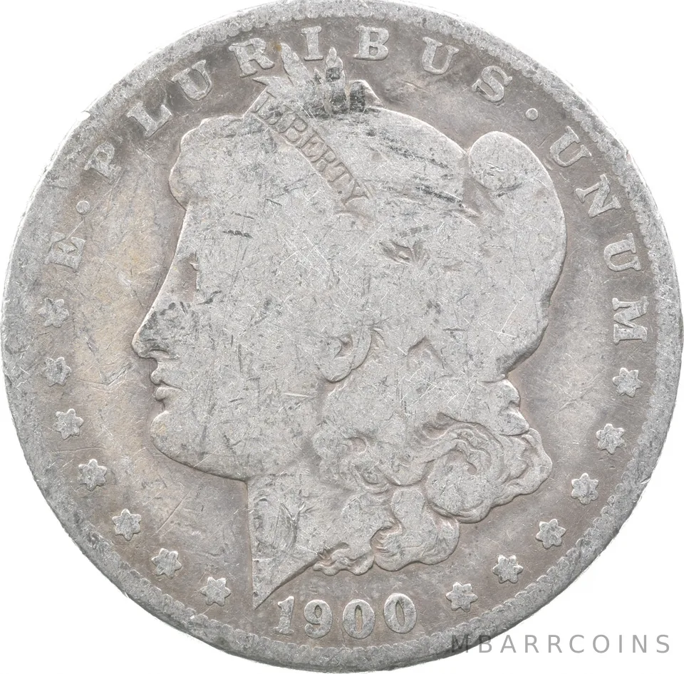 1900-O/CC Morgan Silver Dollar O Over CC *5833