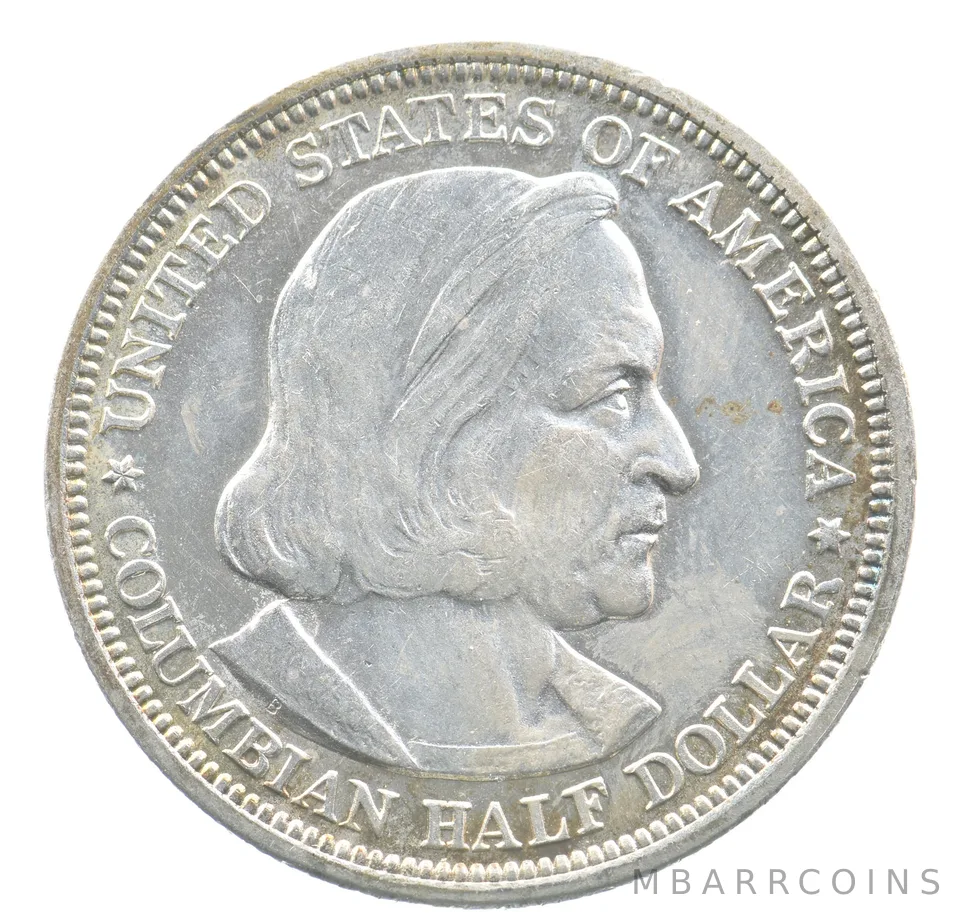 1892 Columbian Exposition Commemorative Half Dollar a0206