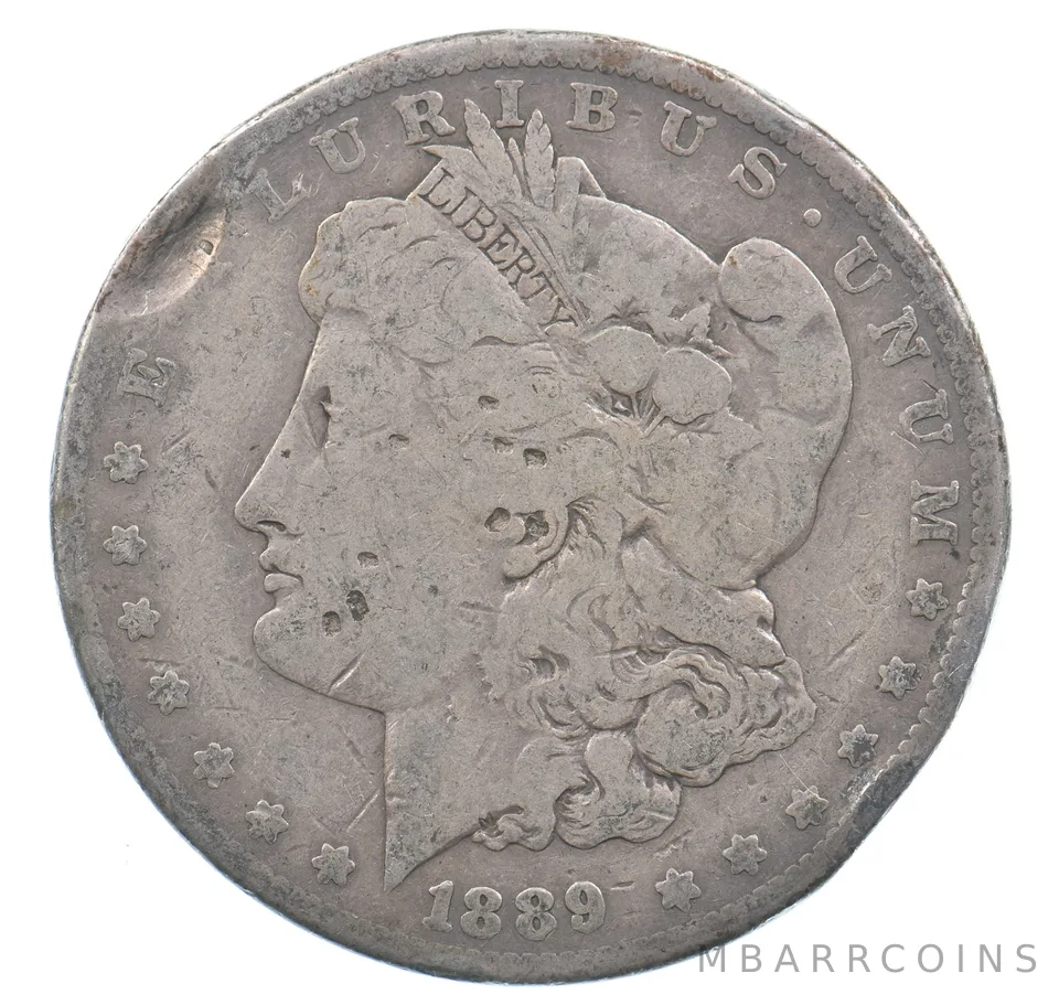 1889-CC Morgan Silver Dollar *1575
