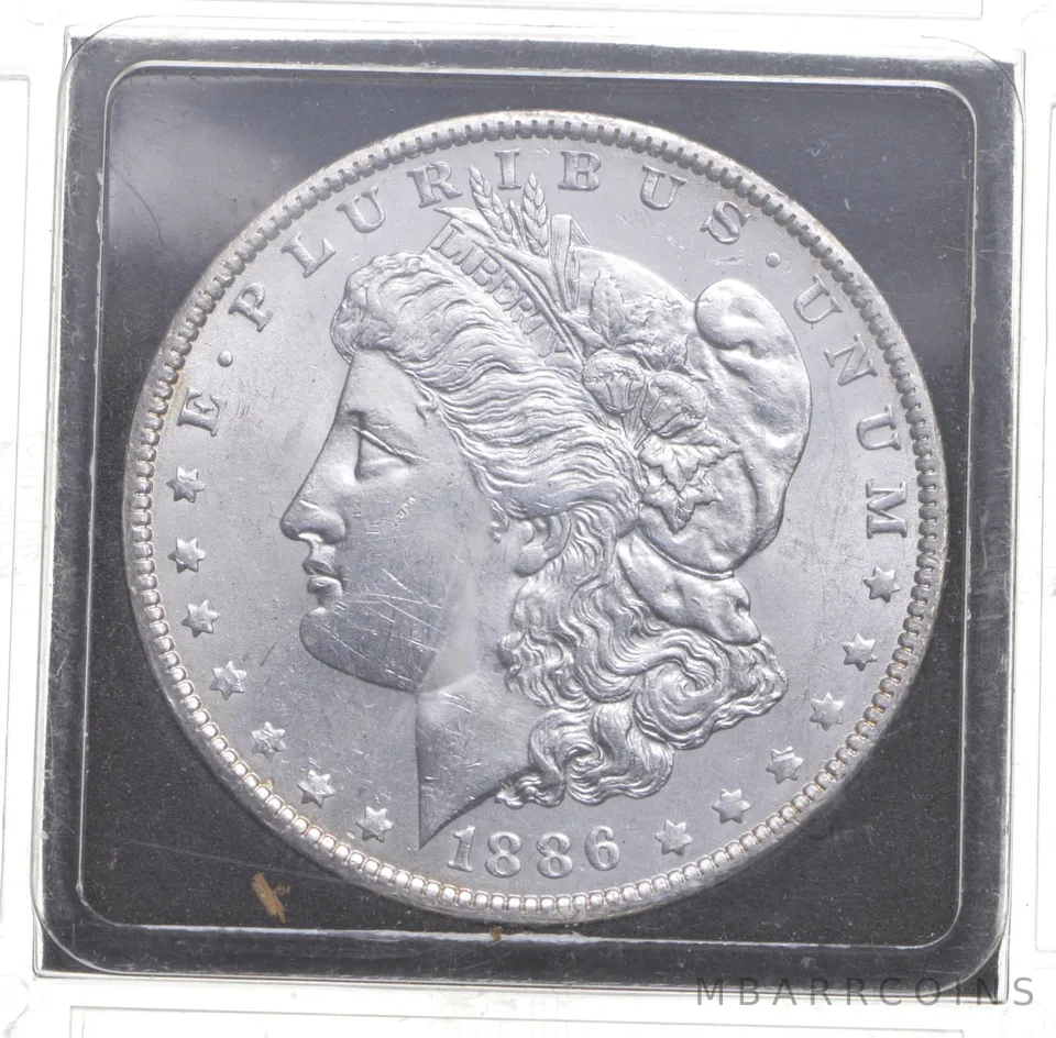 1886-O Morgan Silver Dollar *5649