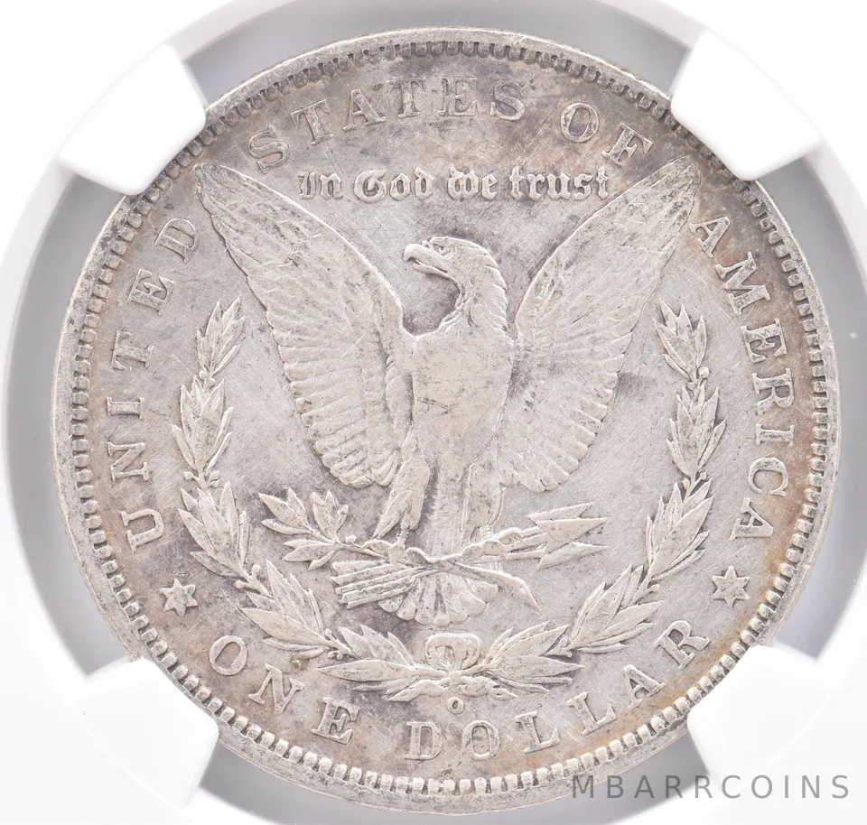 1899-O Morgan Silver Dollar Micro O Genuine NGC Beautiful Tone *2164