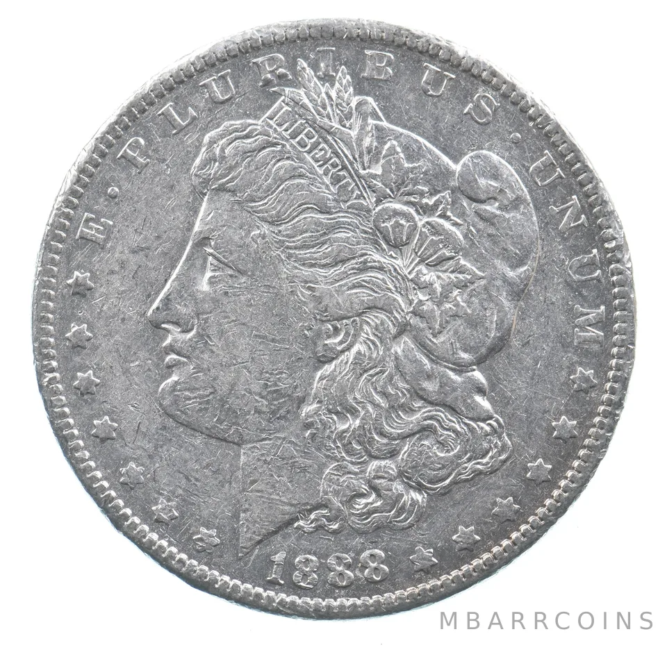 Better 1888 Morgan Silver Dollar - 90% US Coin - Nice Coin *616