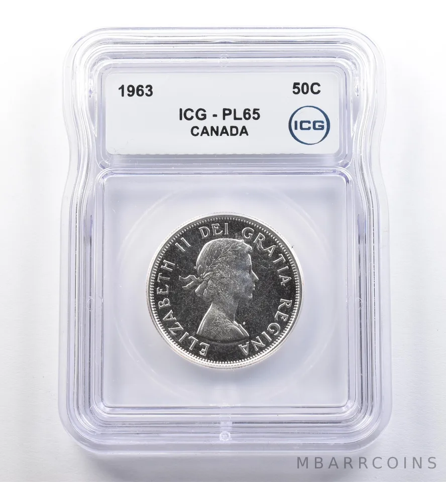 1963 Canada 50 Cents PL65 ICG *0227