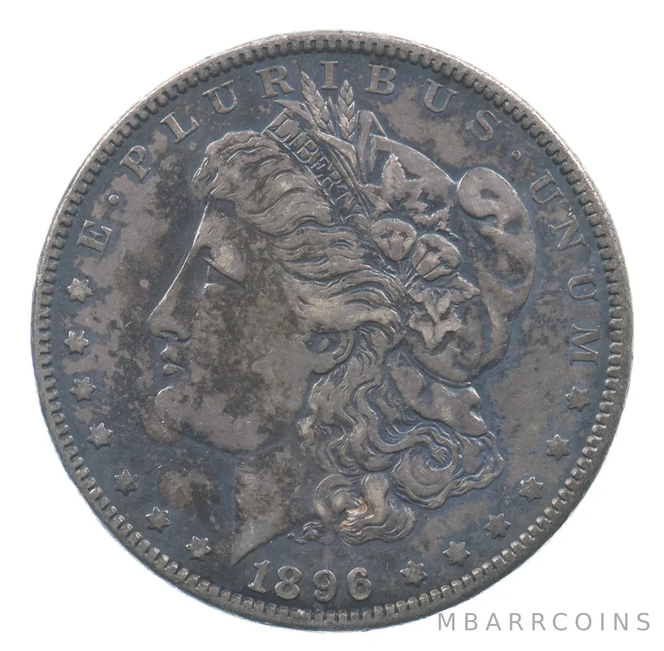 Better 1896 Morgan Silver Dollar - 90% US Coin - Nice Coin *357