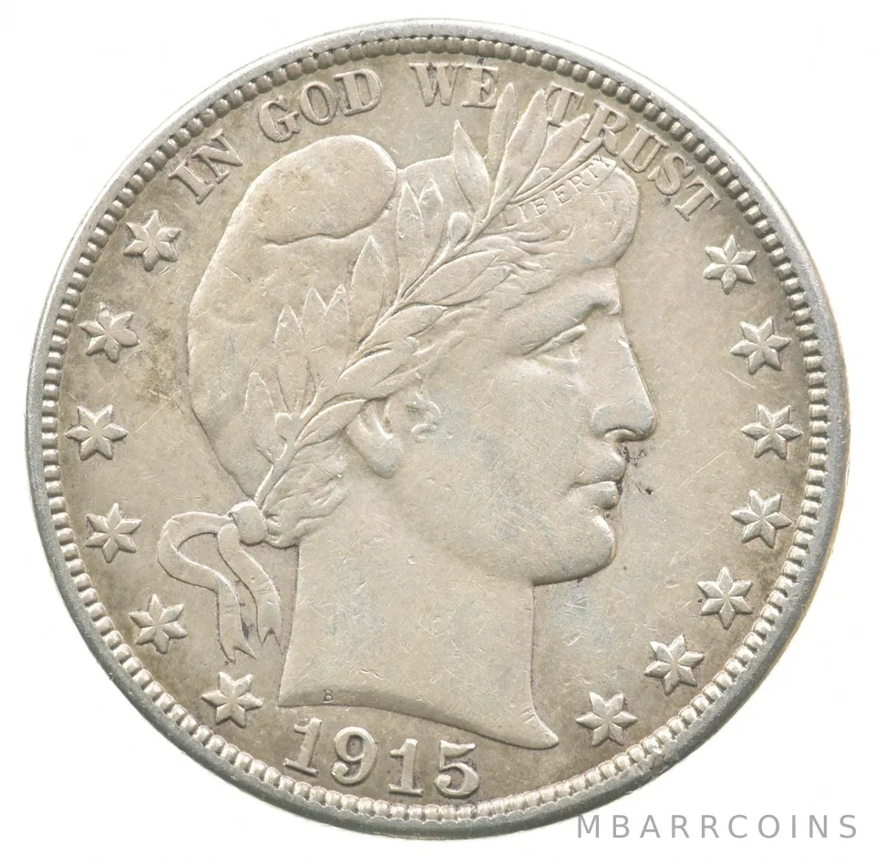 1915-D Barber Half Dollar *8888