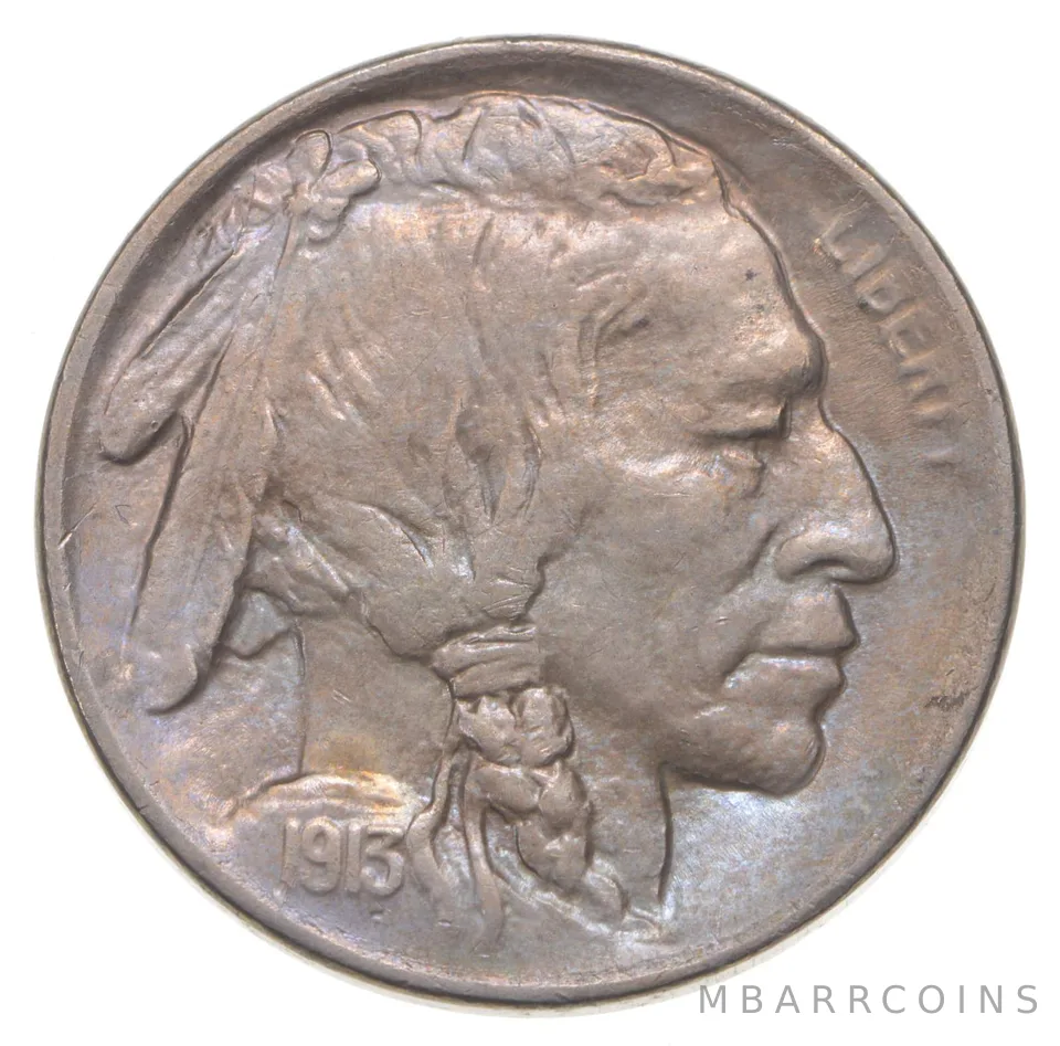 1913-S Indian Head Buffalo Nickel - Type 1 a5932