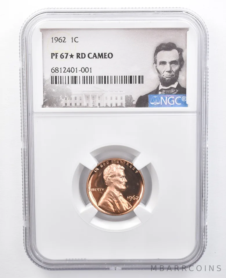 1962 Lincoln Memorial Cent PF67* STAR RD NGC *7652