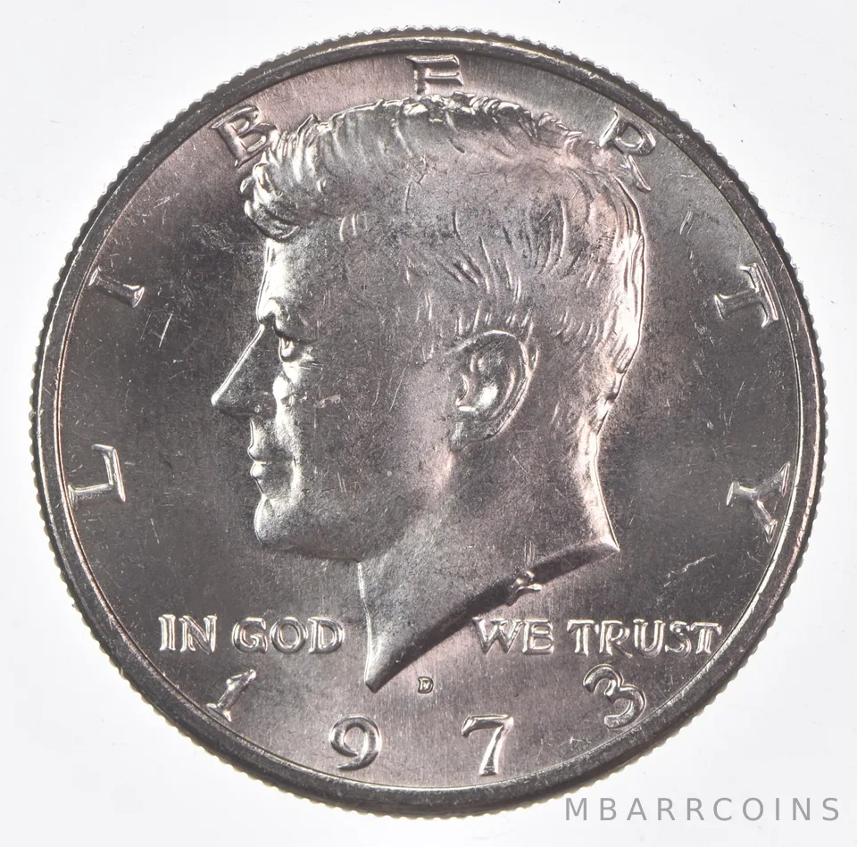 1973-D Kennedy Half Dollar Clad Unc