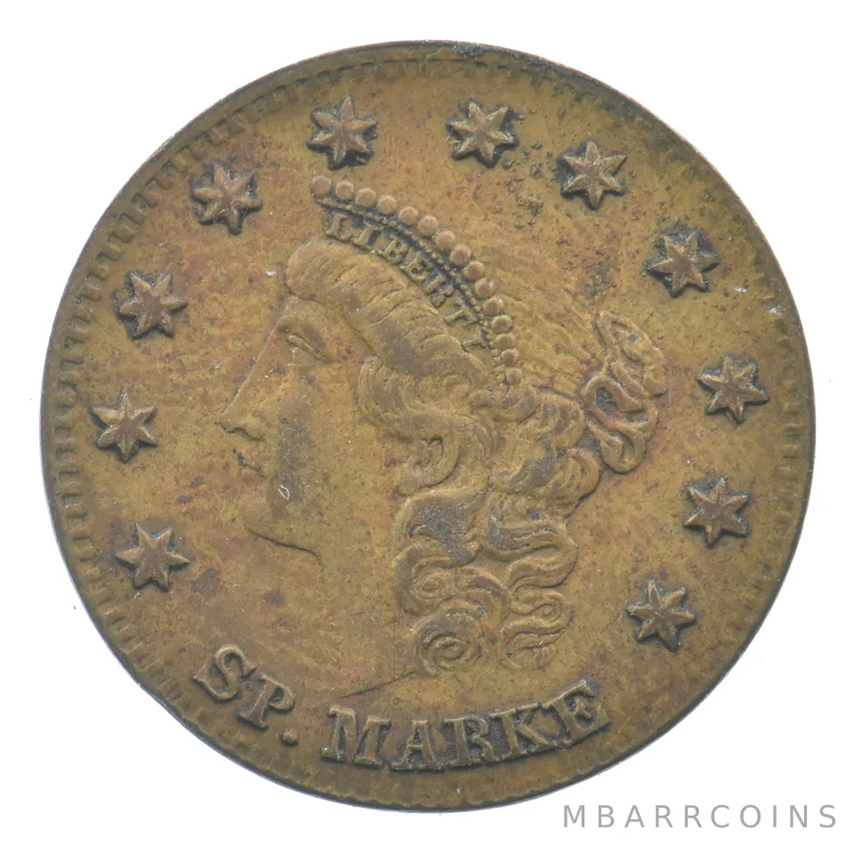 Liberty Head - SP. Marke Compositions Spiel Marke Token Medal *5030
