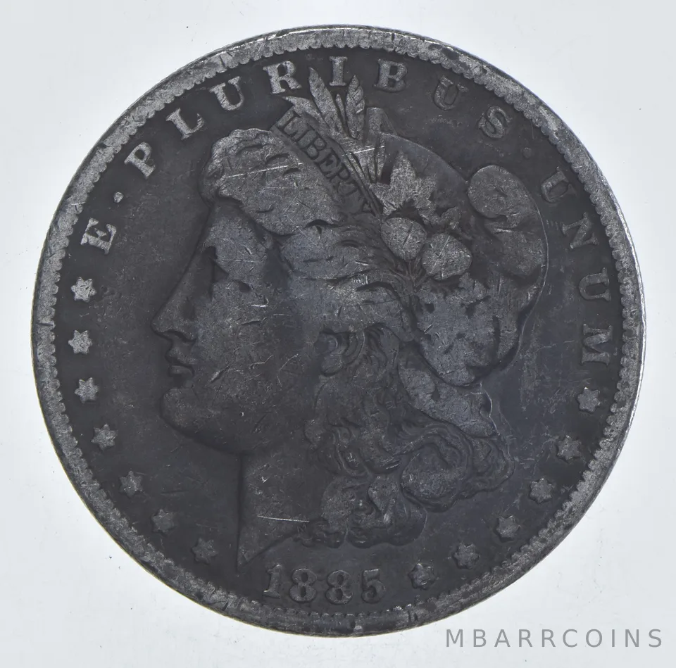 Early - 1885 Morgan Silver Dollar - 90% US Coin *928