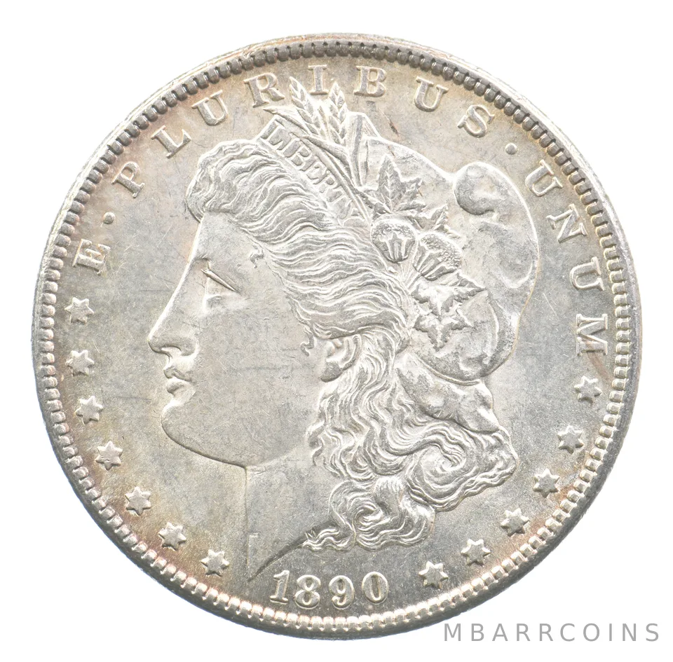 1890-CC Morgan Silver Dollar a1844