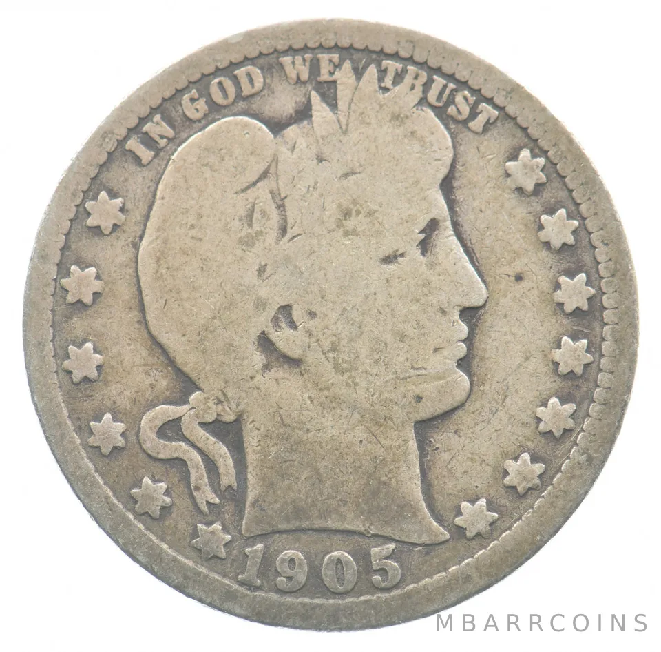 1905 Barber Quarter *4769