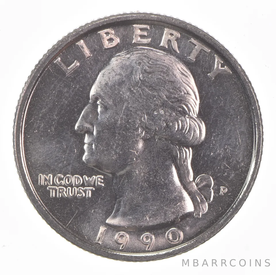 1990-P Washington Quarter Clad Unc