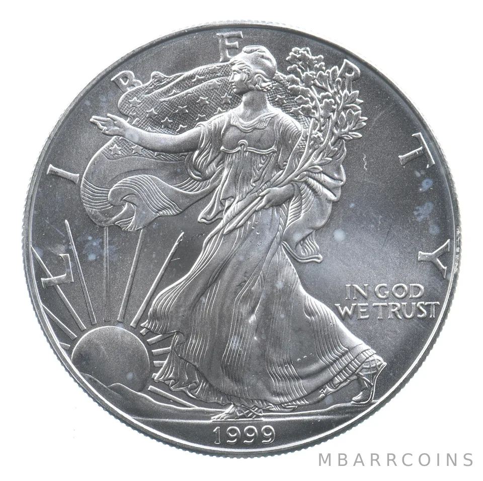 Better Date 1999 American Silver Eagle 1 Troy Oz .999 Fine Silver *710