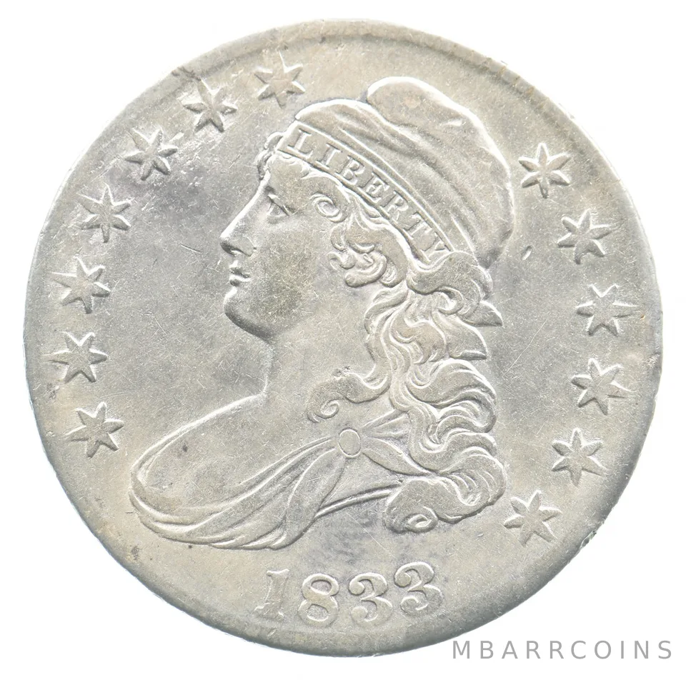 1833 Capped Bust Half Dollar *4824