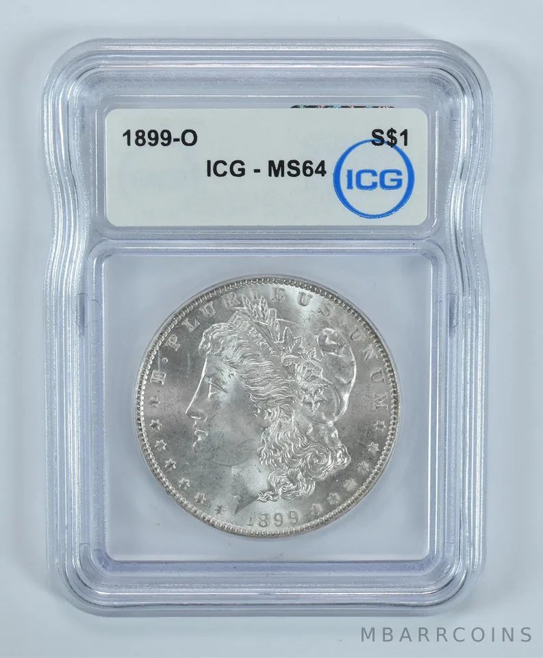 1899-O Morgan Silver Dollar MS64 ICG