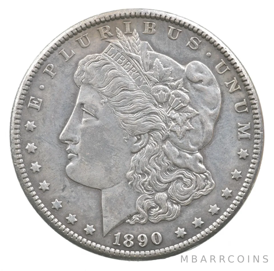 1890-CC Morgan Silver Dollar a2230