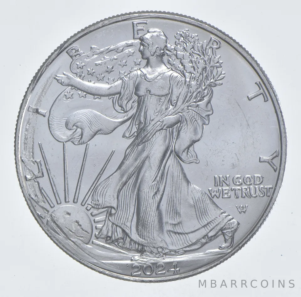 Better Date 2024 American Silver Eagle 1 Troy Oz .999 Fine Silver *504