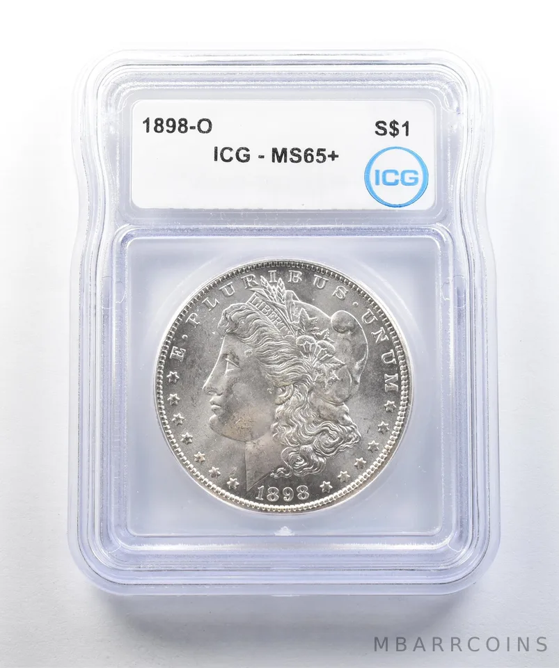 1898-O Morgan Silver Dollar MS65+ ICG *2007