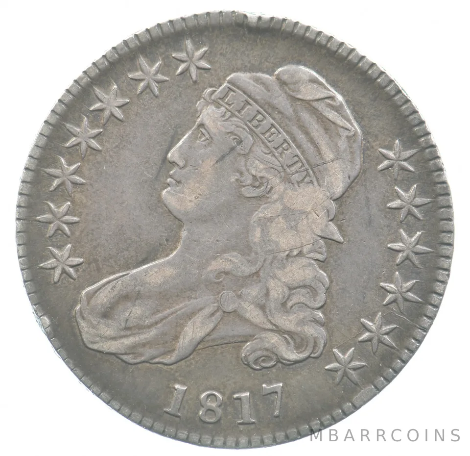 1817 Capped Bust Half Dollar *4826