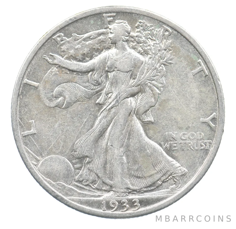 1933-S Walking Liberty Half Dollar *4859
