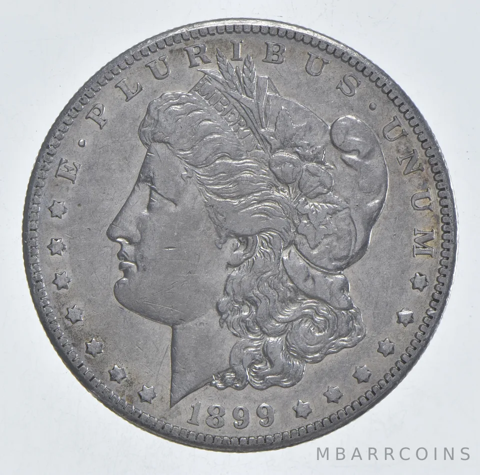 Better 1899-O Morgan Silver Dollar - 90% US Coin - Nice Coin *381
