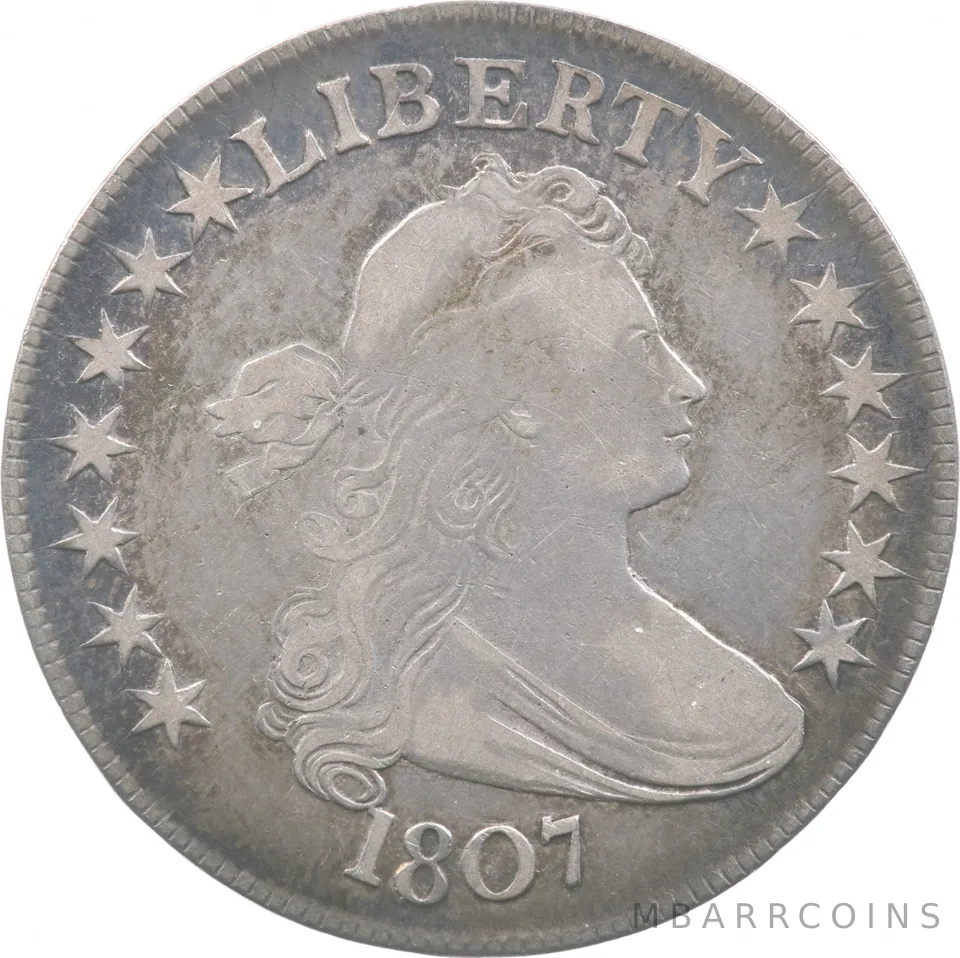 1807 Draped Bust Half Dollar *6752