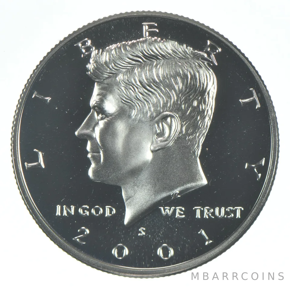 2001-S Kennedy Half Dollar CLAD Proof
