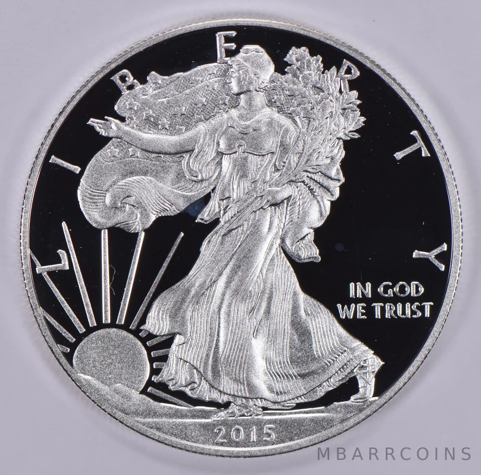 2015-W American Silver Eagle Proof Coin 1 Oz