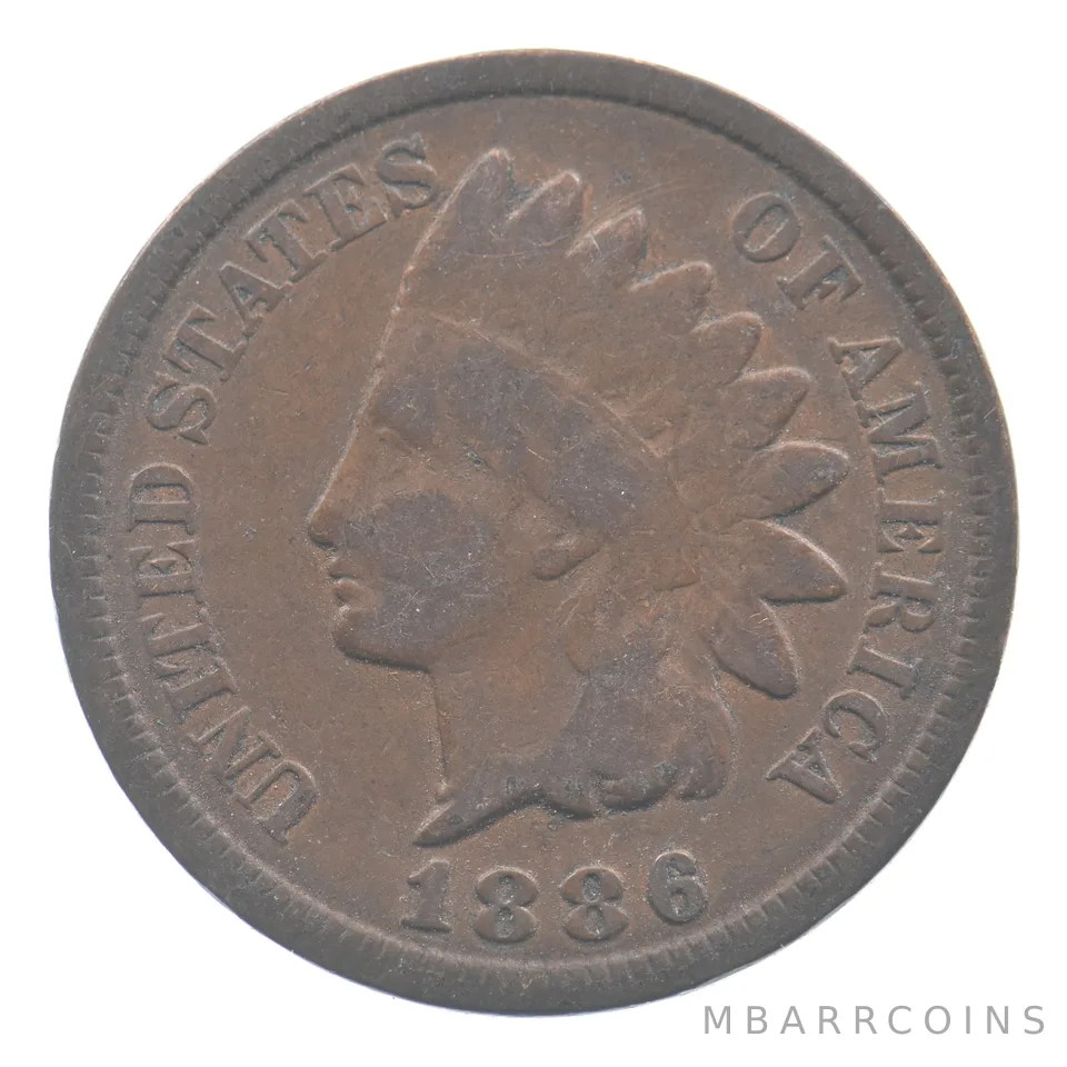 1886 Indian Head Cent Type 2 *8838