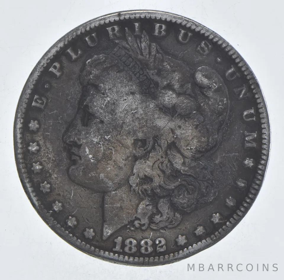 Early - 1882-O Morgan Silver Dollar - 90% US Coin *131