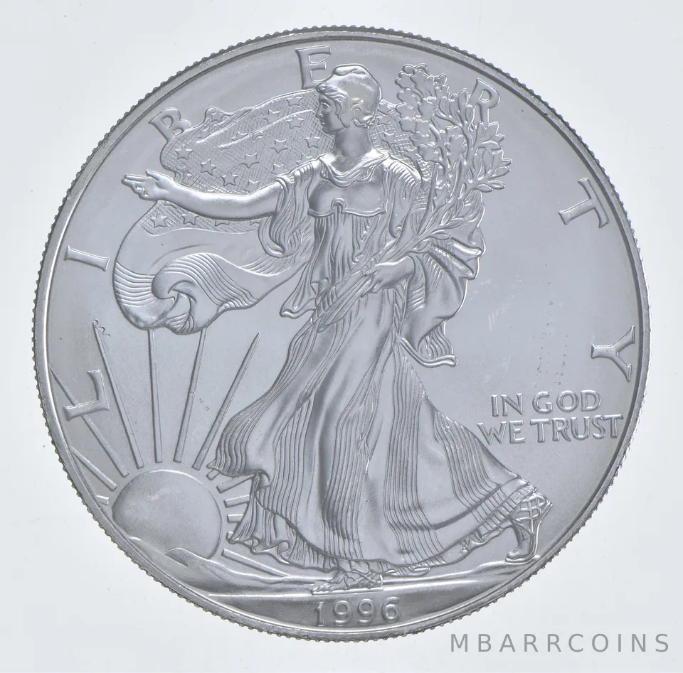 Better Date 1996 American Silver Eagle 1 Troy Oz .999 Fine Silver *613