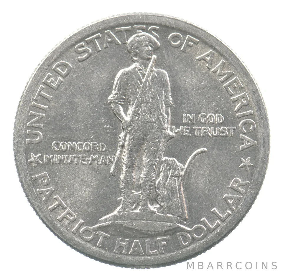 1925 Lexington Concord Commemorative Half Dollar *7567