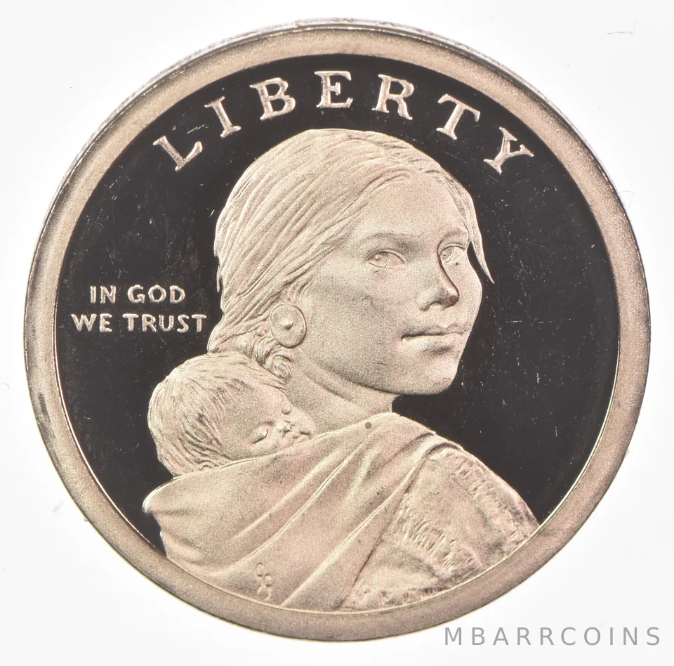 2021-S Sacagawea $1 Proof Native Military Service Gold Dollar